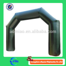 Beautiful black color inflatable advertising arch, cheap inflatable arch, inflatable arches